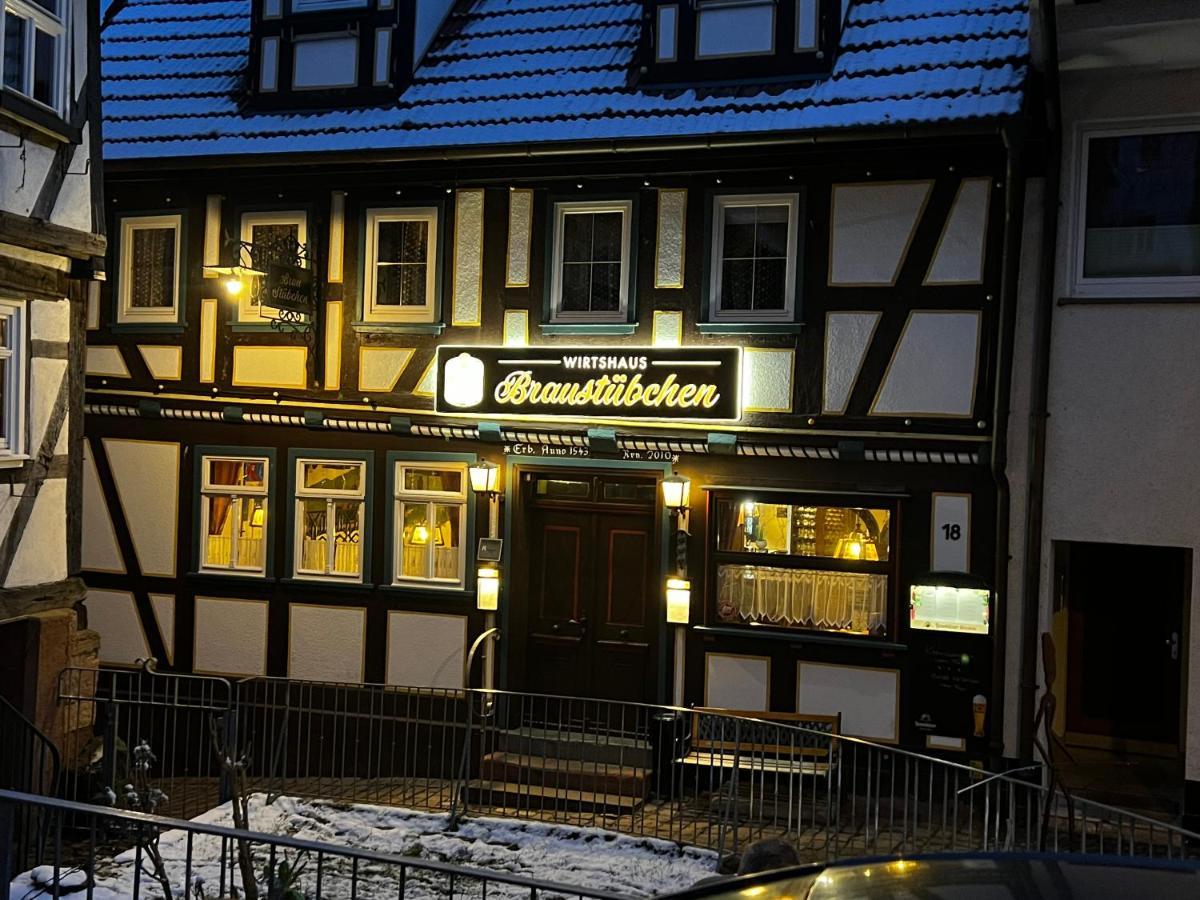 Gaststaette Braustuebchen Hotell Schlitz Eksteriør bilde