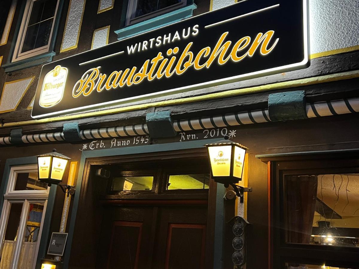 Gaststaette Braustuebchen Hotell Schlitz Eksteriør bilde